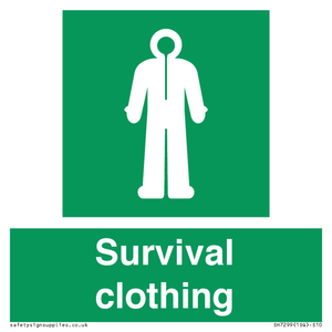 Survival clothing